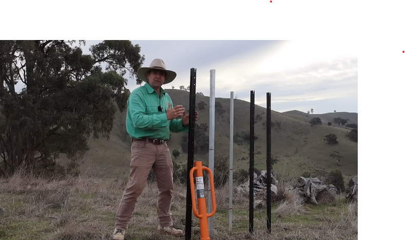 How to Fence on a Steep Hill